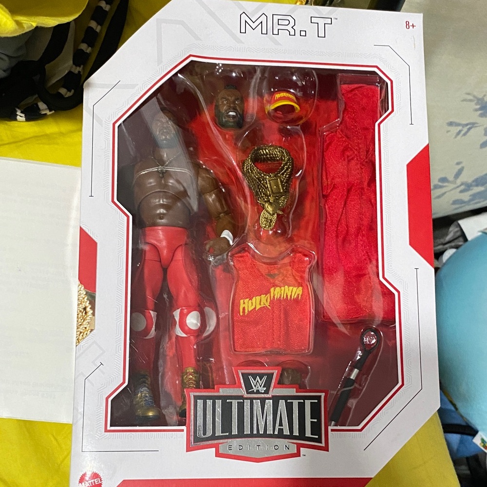 WWE Ultimate Edition Mr. T Action Figure - Red and Gold